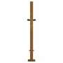 Puerta de jardín acero corten diseño bambú 105x105 cm de vidaXL, Puertas de jardín - Ref: Foro24-153239, Precio: 154,50 €, De...