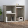 Mueble vestidor madera contrachapada gris hormigón 80x40x65 cm en Armarios y almacenamiento | Comprar online en Foru.es