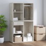 Mueble vestidor madera contrachapada gris hormigón 80x40x65 cm en Armarios y almacenamiento | Comprar online en Foru.es