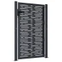 Anthracite grey square design garden gate made of steel, 105x155cm. by vidaXL, garden gates - Ref: Foro24-153193, Price: 305,...