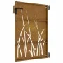 Puerta de jardín acero corten diseño hierba 85x125 cm de vidaXL, Puertas de jardín - Ref: Foro24-153222, Precio: 138,81 €, De...