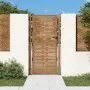 Corten steel garden gate square design 105x180 cm by vidaXL, garden gates - Ref: Foro24-153200, Price: 300,42 €, Discount: %