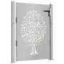 Corten steel garden gate tree design 105x130 cm by vidaXL, garden gates - Ref: Foro24-153216, Price: 190,61 €, Discount: %