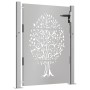 Puerta de jardín acero corten diseño árbol 105x130 cm de vidaXL, Puertas de jardín - Ref: Foro24-153216, Precio: 196,49 €, De...