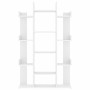 Estantería librería madera contrachapada blanco 86x25,5x140 cm en Librerías y estanterías | Comprar online en Foru.es