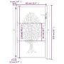 Gartentor aus Cortenstahl, Baumdesign, 105 x 155 cm von vidaXL, Gartentore - Ref: Foro24-153163, Preis: 202,07 €, Rabatt: %