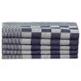 Juego de paños 10 unidades algodón azul y blanco de vidaXL, Toallas - Ref: Foro24-136288, Precio: 30,23 €, Descuento: %