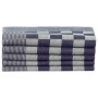Juego de paños 10 unidades algodón azul y blanco de vidaXL, Toallas - Ref: Foro24-136288, Precio: 30,70 €, Descuento: %