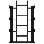 Librería de madera contrachapada negro 86x25,5x140 cm en Librerías y estanterías | Comprar online en Foru.es