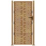 Puerta de jardín acero corten diseño cuadrado 105x205 cm de vidaXL, Puertas de jardín - Ref: Foro24-153201, Precio: 273,86 €,...