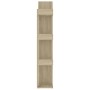 Estantería de madera de ingeniería roble Sonoma 86x25,5x140 cm en Librerías y estanterías | Comprar online en Foru.es