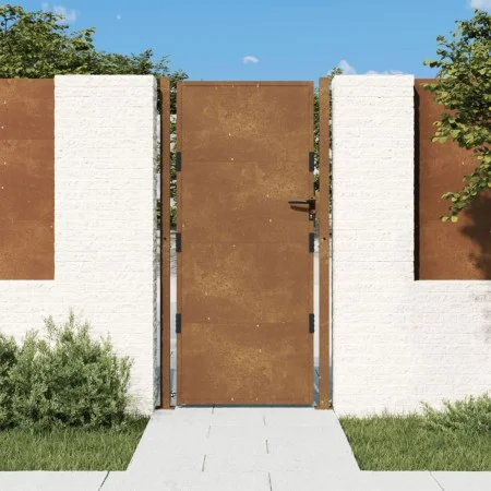 Corten steel garden gate 105x205 cm by vidaXL, garden gates - Ref: Foro24-153207, Price: 287,59 €, Discount: %