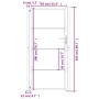 Puerta de jardín acero corten 105x205 cm de vidaXL, Puertas de jardín - Ref: Foro24-153207, Precio: 297,16 €, Descuento: %