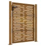 Puerta de jardín acero corten diseño cuadrado 105x130 cm de vidaXL, Puertas de jardín - Ref: Foro24-153252, Precio: 193,45 €,...