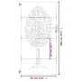 Gartentor aus Cortenstahl, Baumdesign, 85 x 200 cm von vidaXL, Gartentore - Ref: Foro24-153213, Preis: 199,01 €, Rabatt: %