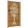 Puerta de jardín acero corten diseño árbol 105x180 cm de vidaXL, Puertas de jardín - Ref: Foro24-153218, Precio: 266,38 €, De...