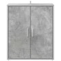 Mueble zapatero madera de ingeniería gris hormigón 60x35x70 cm en Zapateros y organizadores de calzado | Comprar online en Foru.