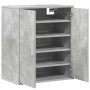 Mueble zapatero madera de ingeniería gris hormigón 60x35x70 cm en Zapateros y organizadores de calzado | Comprar online en Foru.