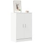 Mueble zapatero de madera contrachapada blanco 60x35x92 cm en Zapateros y organizadores de calzado | Comprar online en Foru.es