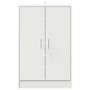 Mueble zapatero de madera contrachapada blanco 60x35x92 cm en Zapateros y organizadores de calzado | Comprar online en Foru.es