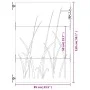 Gartentor aus Cortenstahl, Grasdesign, 85 x 150 cm von vidaXL, Gartentore - Ref: Foro24-153223, Preis: 154,17 €, Rabatt: %