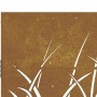 Puerta de jardín acero corten diseño hierba 85x75 cm de vidaXL, Puertas de jardín - Ref: Foro24-153220, Precio: 91,95 €, Desc...