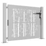 Gartentor aus Cortenstahl, Bambusdesign, 105 x 80 cm von vidaXL, Gartentore - Ref: Foro24-153238, Preis: 126,38 €, Rabatt: %