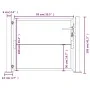 Gartentor aus Cortenstahl 105x105 cm von vidaXL, Gartentore - Ref: Foro24-153203, Preis: 160,47 €, Rabatt: %
