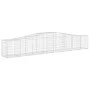 Cesta de gaviones forma arco hierro galvanizado 400x50x60/80 cm de vidaXL, Maceteros y jardineras - Ref: Foro24-153413, Preci...