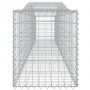 Cesta de gaviones forma arco hierro galvanizado 400x50x60/80 cm de vidaXL, Maceteros y jardineras - Ref: Foro24-153413, Preci...
