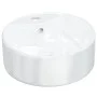 Lavabo redondo de cerámica blanco 40x14,5 cm de vidaXL, Lavabos - Ref: Foro24-153339, Precio: 68,46 €, Descuento: %