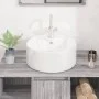 Lavabo redondo de cerámica blanco 40x14,5 cm de vidaXL, Lavabos - Ref: Foro24-153339, Precio: 68,46 €, Descuento: %