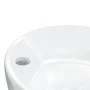 Lavabo redondo de cerámica blanco 40x14,5 cm de vidaXL, Lavabos - Ref: Foro24-153339, Precio: 68,46 €, Descuento: %