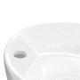 Lavabo redondo de cerámica blanco 40x14,5 cm de vidaXL, Lavabos - Ref: Foro24-153339, Precio: 69,28 €, Descuento: %