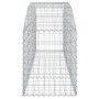 Cesta de gaviones forma arco hierro galvanizado 200x50x60/80 cm de vidaXL, Maceteros y jardineras - Ref: Foro24-153473, Preci...
