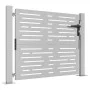 Corten steel garden gate square design 105x80 cm by vidaXL, garden gates - Ref: Foro24-153250, Price: 121,61 €, Discount: %