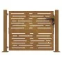 Corten steel garden gate square design 105x80 cm by vidaXL, garden gates - Ref: Foro24-153250, Price: 121,61 €, Discount: %