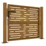 Corten steel garden gate square design 105x80 cm by vidaXL, garden gates - Ref: Foro24-153250, Price: 121,61 €, Discount: %