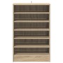 Mueble zapatero madera contrachapada roble Sonoma 60x35x92 cm en Zapateros y organizadores de calzado | Comprar online en Foru.e