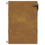 Puerta de jardín acero corten 85x150 cm de vidaXL, Puertas de jardín - Ref: Foro24-153259, Precio: 155,42 €, Descuento: %
