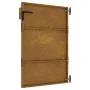 Puerta de jardín acero corten 85x150 cm de vidaXL, Puertas de jardín - Ref: Foro24-153259, Precio: 151,69 €, Descuento: %