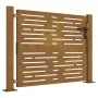 Gartentor aus Cortenstahl, quadratisches Design, 105 x 105 cm von vidaXL, Gartentore - Ref: Foro24-153251, Preis: 166,88 €, R...