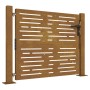Puerta de jardín acero corten diseño cuadrado 105x105 cm de vidaXL, Puertas de jardín - Ref: Foro24-153251, Precio: 170,23 €,...