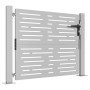 Puerta de jardín acero corten diseño cuadrado 105x105 cm de vidaXL, Puertas de jardín - Ref: Foro24-153251, Precio: 170,23 €,...