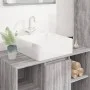 Quadratisches weißes Keramikwaschbecken 37x37x13 cm von vidaXL, Sinkt - Ref: Foro24-153341, Preis: 56,86 €, Rabatt: %