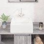 Lavabo cuadrado de cerámica blanco 37x37x13 cm de vidaXL, Lavabos - Ref: Foro24-153341, Precio: 57,74 €, Descuento: %
