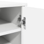 Mueble zapatero de aglomerado blanco 32x35x70 cm en Zapateros y organizadores de calzado | Comprar online en Foru.es