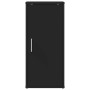 Mueble zapatero de madera contrachapada negro 32x35x70 cm en Zapateros y organizadores de calzado | Comprar online en Foru.es