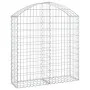 Cesta gaviones forma arco hierro galvanizado 100x30x100/120 cm de vidaXL, Maceteros y jardineras - Ref: Foro24-153425, Precio...