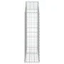 Cesta gaviones forma arco hierro galvanizado 100x30x100/120 cm de vidaXL, Maceteros y jardineras - Ref: Foro24-153425, Precio...